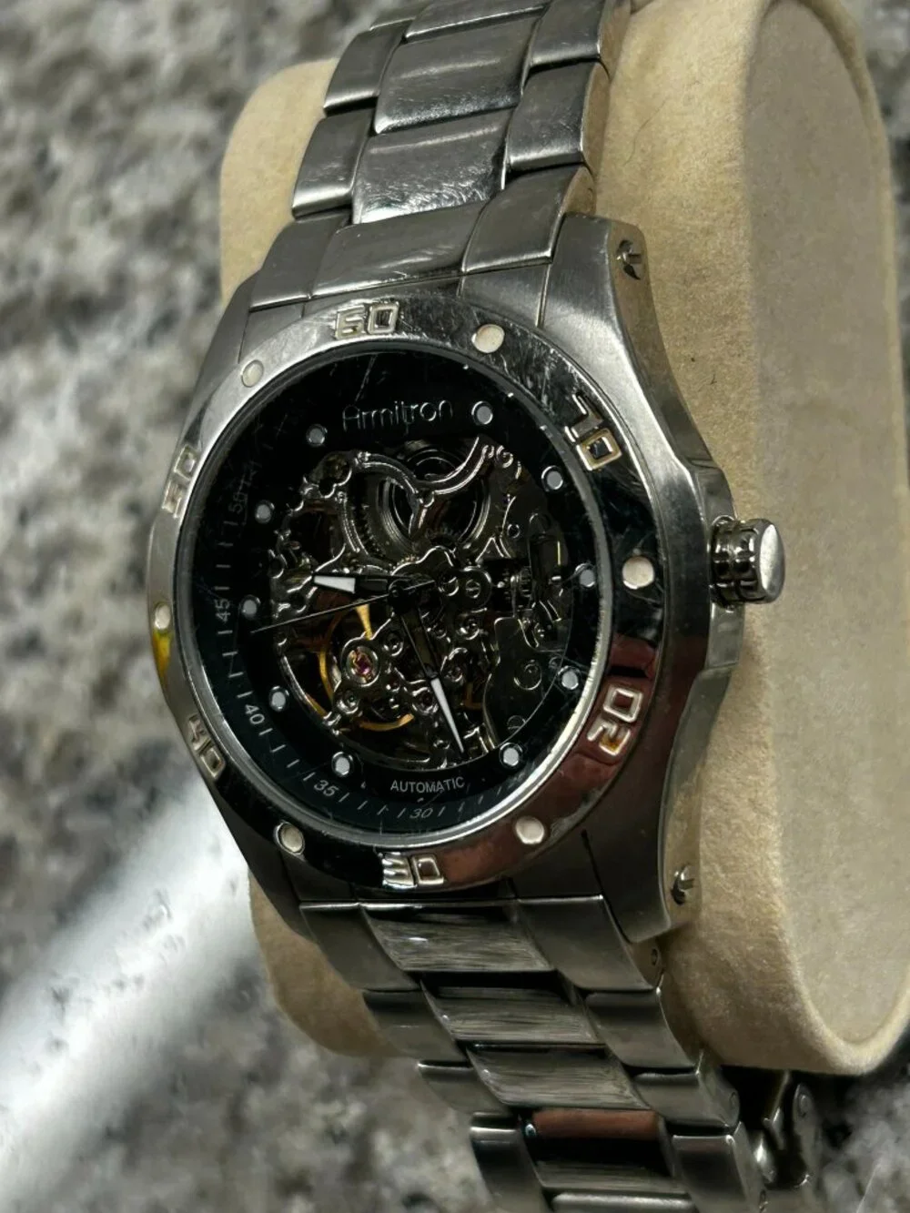 Armitron automatic skeleton
